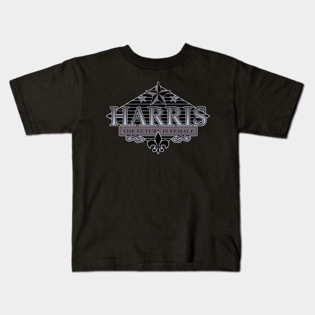 kamala harris the future is female Kids T-Shirt by polisci